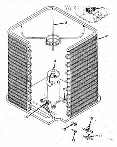 Functional Replacement Parts Diagram and Parts List for 867803160  Maytag Air Conditioner
