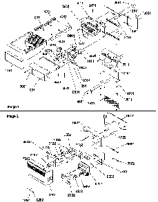 Ice Maker/control Assy Diagram and Parts List for SRDE327S3E-P1184906WE  Amana Refrigerator