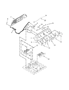 Part Location Diagram of W11211519 Whirlpool HARNS-WIRE