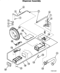 Part Location Diagram of 801024 Maytag Plate