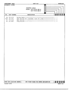 Exterior Page 3 Diagram and Parts List for 7216A REV E Norge Dryer