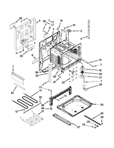 Part Location Diagram of 3804F292-51 Whirlpool DISCONTINUED