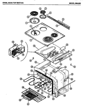 Part Location Diagram of M65D89 Whirlpool LOCK COVER