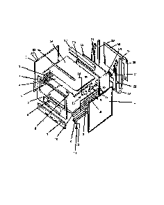 Page 1 Diagram and Parts List for EJT-334  Caloric Range