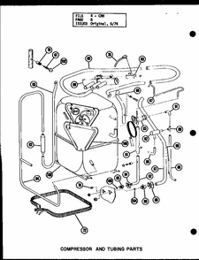 Section 7 Diagram and Parts List for CRH5-1 P58372-28C Amana Air Conditioner