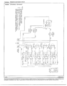 Wiring Diagram Diagram and Parts List for DF-450067  Maytag Range