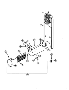 Heater Diagram and Parts List for LSE7806ABQ  Maytag Washer Dryer Combo