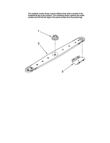 Lower Washarm Parts Diagram and Parts List for MDB5601AWS2  Maytag Dishwasher