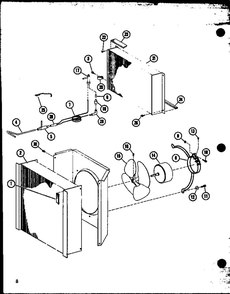 Part Location Diagram of D6717901 Maytag CONDENSER