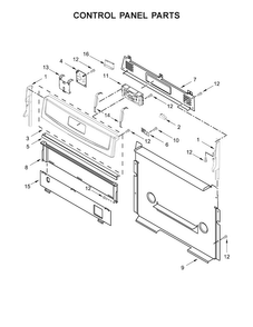 Part Location Diagram of W11231173 Whirlpool PANL-CNTRL