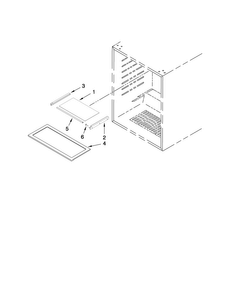 Part Location Diagram of W10319183 Whirlpool SCREW