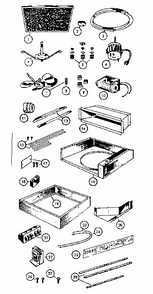 Part Location Diagram of 14394 Maytag Motor assembly