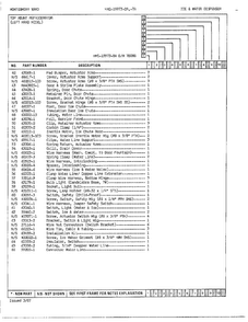 Ice And Water Dispenser Page 3 Diagram and Parts List for 19973A  Admiral Refrigerator