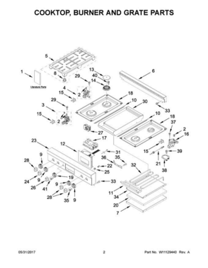Part Location Diagram of W11685752 Whirlpool Lower Harness Assembly