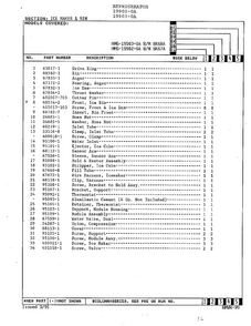 Ice Maker And Bin Page 2 Diagram and Parts List for 19903-0A  Admiral Refrigerator
