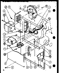 Section 6 Diagram and Parts List for GHI115A50 P6983125F Amana Heater