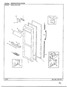 Part Location Diagram of 68121-48 Whirlpool Overlay