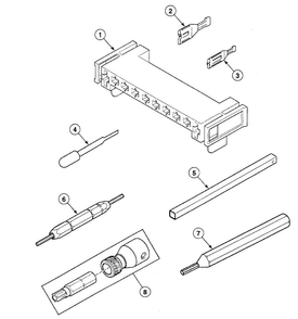 Tools Diagram and Parts List for SSE717LF  Speed Queen Dryer