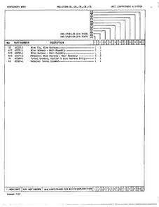 Unit Compartment And System Page 3 Diagram and Parts List for 19284A  Admiral Refrigerator