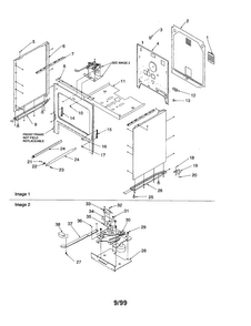 Part Location Diagram of RT2320015 Whirlpool DISCONTINUED