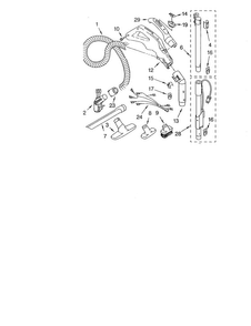 Part Location Diagram of 8191693 Whirlpool DISCONTINUED