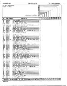 Ice And Water Dispenser Page 3 Diagram and Parts List for 23972A  Admiral Refrigerator