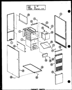 Part Location Diagram of B9262904 Maytag CHANNEL-TOP DUCT