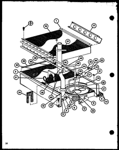 Diagram 8 Diagram and Parts List for EGHW100DC3 P6959002F Amana Furnace
