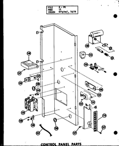 Part Location Diagram of M0331503 Maytag TRANSFORMER