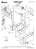 Part Location Diagram of W10089173 Whirlpool Sheet, Cycle Feature