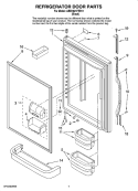 Part Location Diagram of 67005132 Whirlpool TRIM- TOP