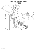 Part Location Diagram of WP4151750 Whirlpool Charcoal Filter
