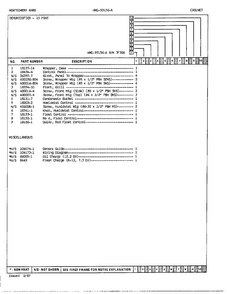 Cabinet/misc Page 2 Diagram and Parts List for 93156A  Admiral Dehumidifier