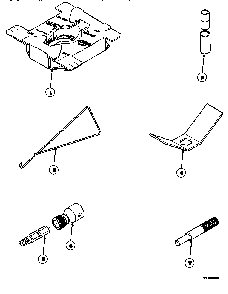 Special Tools Diagram and Parts List for LW8363W2 PLW8363W2B Amana Washer