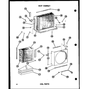 Cool Parts Diagram and Parts List for 109-2J P54390-83R Amana Air Conditioner