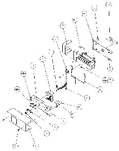 Ice Maker Diagram and Parts List for 35541-P1121709W  Amana Refrigerator