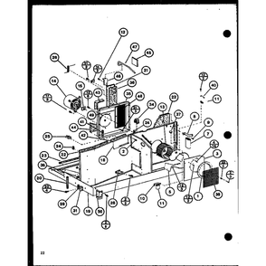 Diagram 7 Diagram and Parts List for PTH15300B P9913620R Amana Air Conditioner
