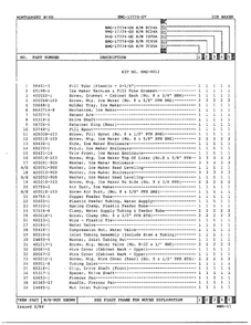 Ice Maker Page 2 Diagram and Parts List for 17774-OA  Admiral Refrigerator