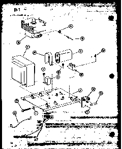 Section 4 Diagram and Parts List for RL6-5 P76250-2M Amana Microwave
