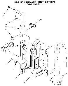 Part Location Diagram of 4368617 Whirlpool DISCONTINUED