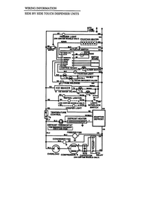 Wiring Information Diagram and Parts List for JCD2289AER  Jenn-Air Refrigerator
