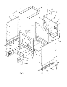 Part Location Diagram of 0077688 Whirlpool 3/8-INCH LOXIT NUT