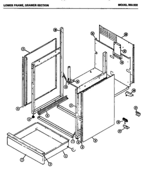 Part Location Diagram of M82D119 Whirlpool NOT AVAILABLE