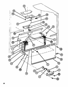 Evaporator (tl20n/p1106213w) (tl20n/p1106214w) (tli20n/p1106222w) (tli20n/p1106223w) Diagram and Parts List for TL18N-P1106211W  Amana Refrigerator
