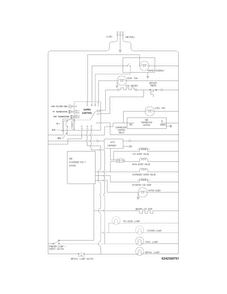 Wiring Schematic Diagram and Parts List for CRSH232PB6  Crosley Refrigerator