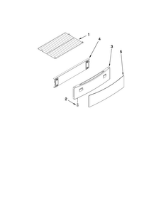 Drawer And Rack Parts Diagram and Parts List for JDS9860CDS02  Jenn-Air Range