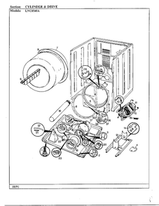 Part Location Diagram of 53-1242 Maytag Bulkhead