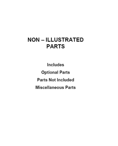 Optional Parts Diagram and Parts List for YMER8800FZ1  Maytag Range