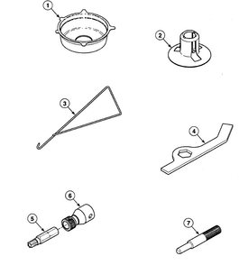 Tools 1 Diagram and Parts List for SWT221WM  Speed Queen Washer