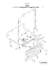 Frame Diagram and Parts List for 58714012415B  Kenmore Dishwasher